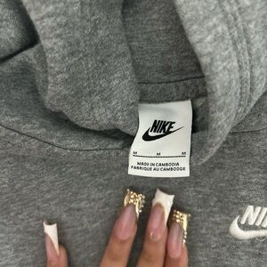 Nike Gray Sweatshirt Hoodie